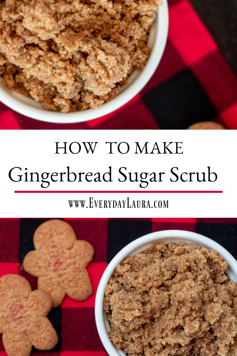 How to make gingerbread sugar scrub