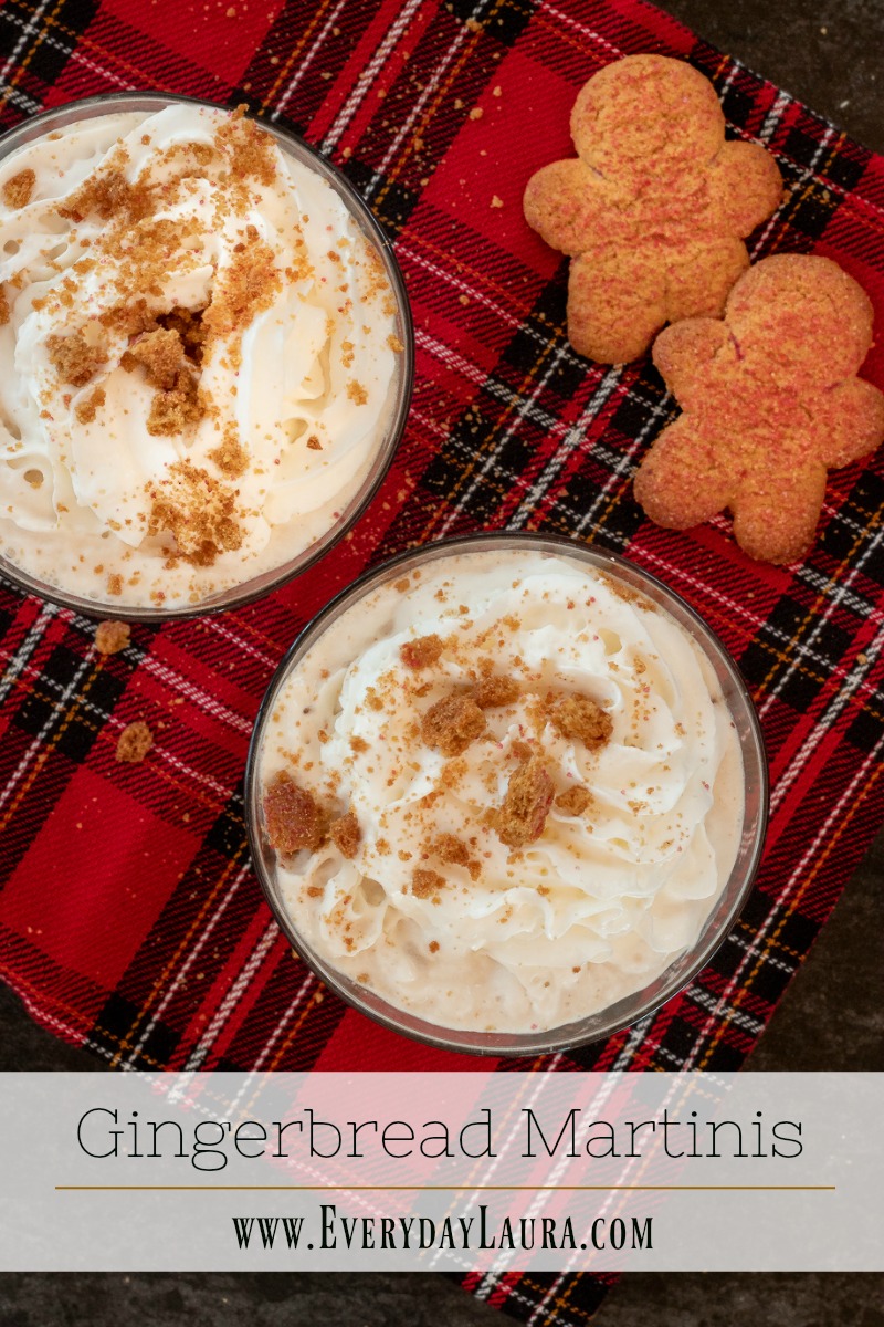 How to make gingerbread martinis