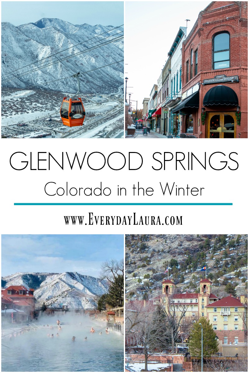 Glenwood Springs Colorado in the winter