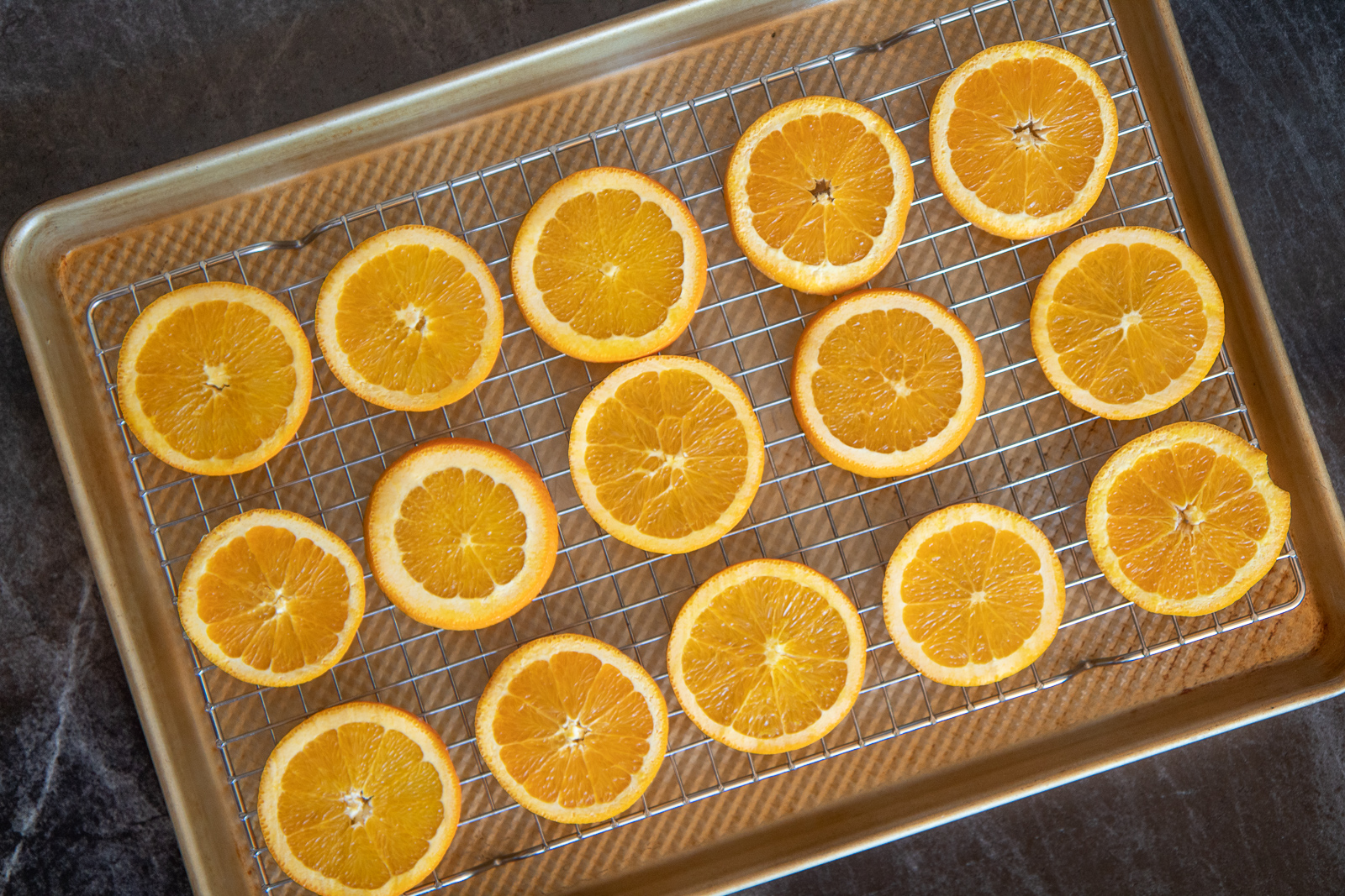 How to dry oranges for potpourri