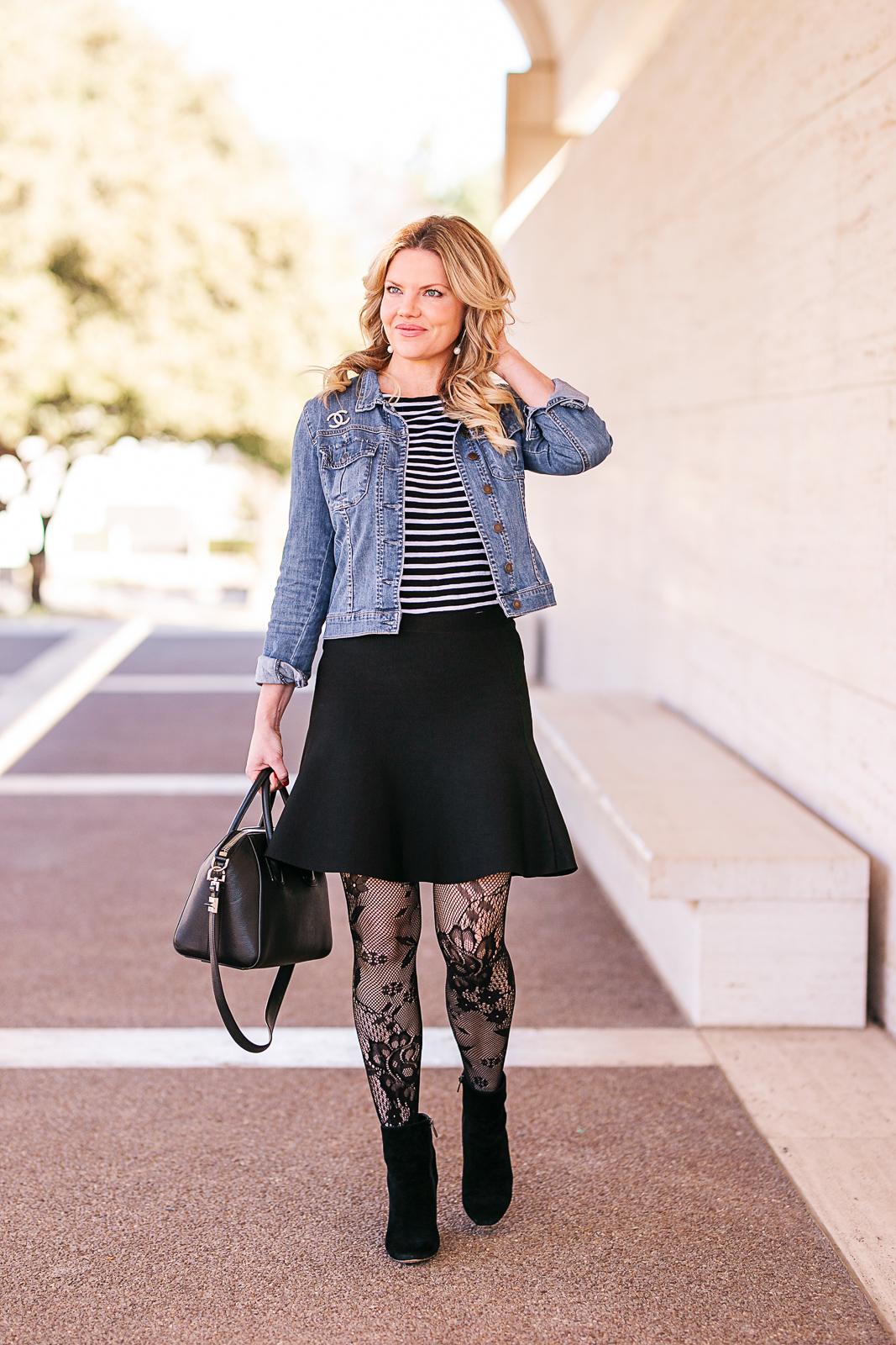 Graphic Printed Tights Styling Tips