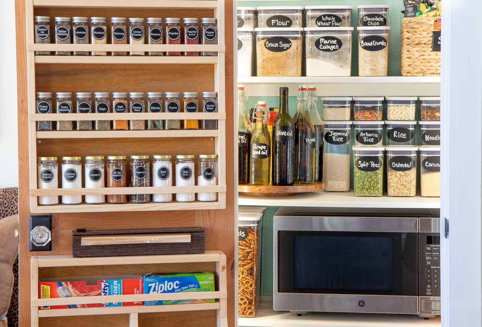 Small pantry organizing tips