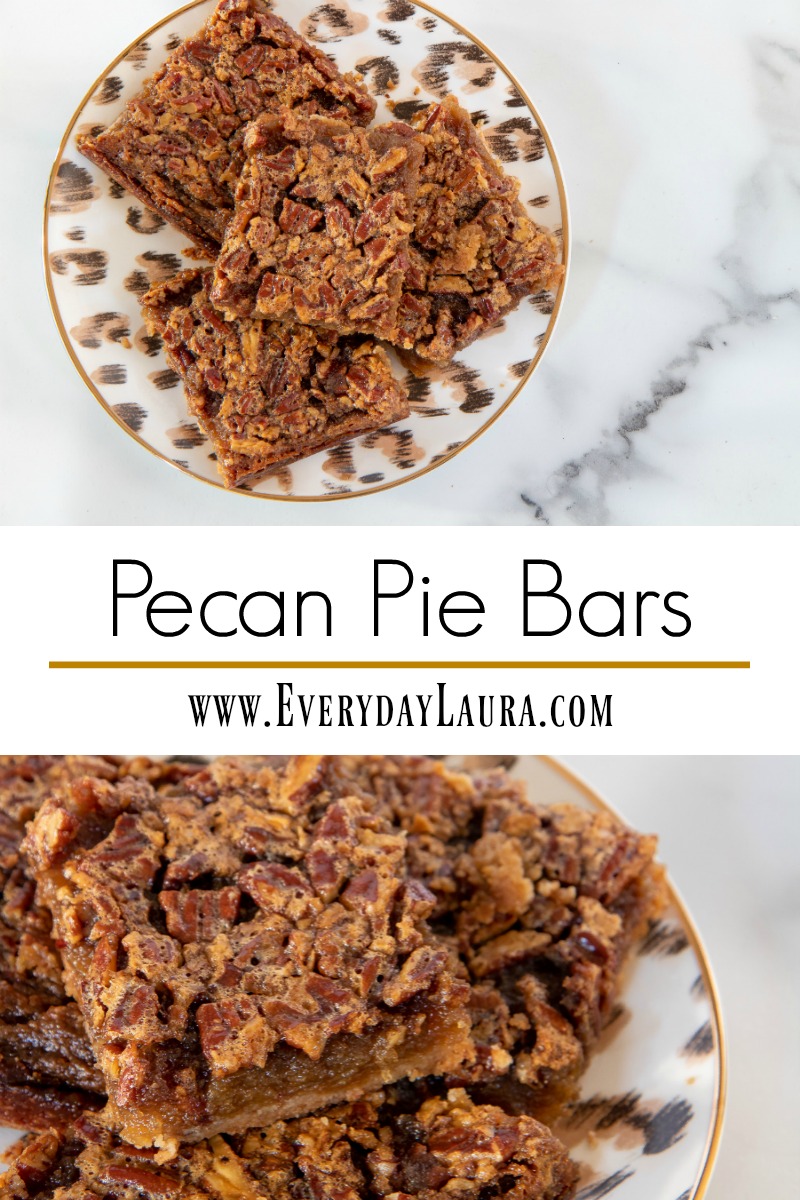 Next time you want want pecan pie try these pecan pie bars instead!