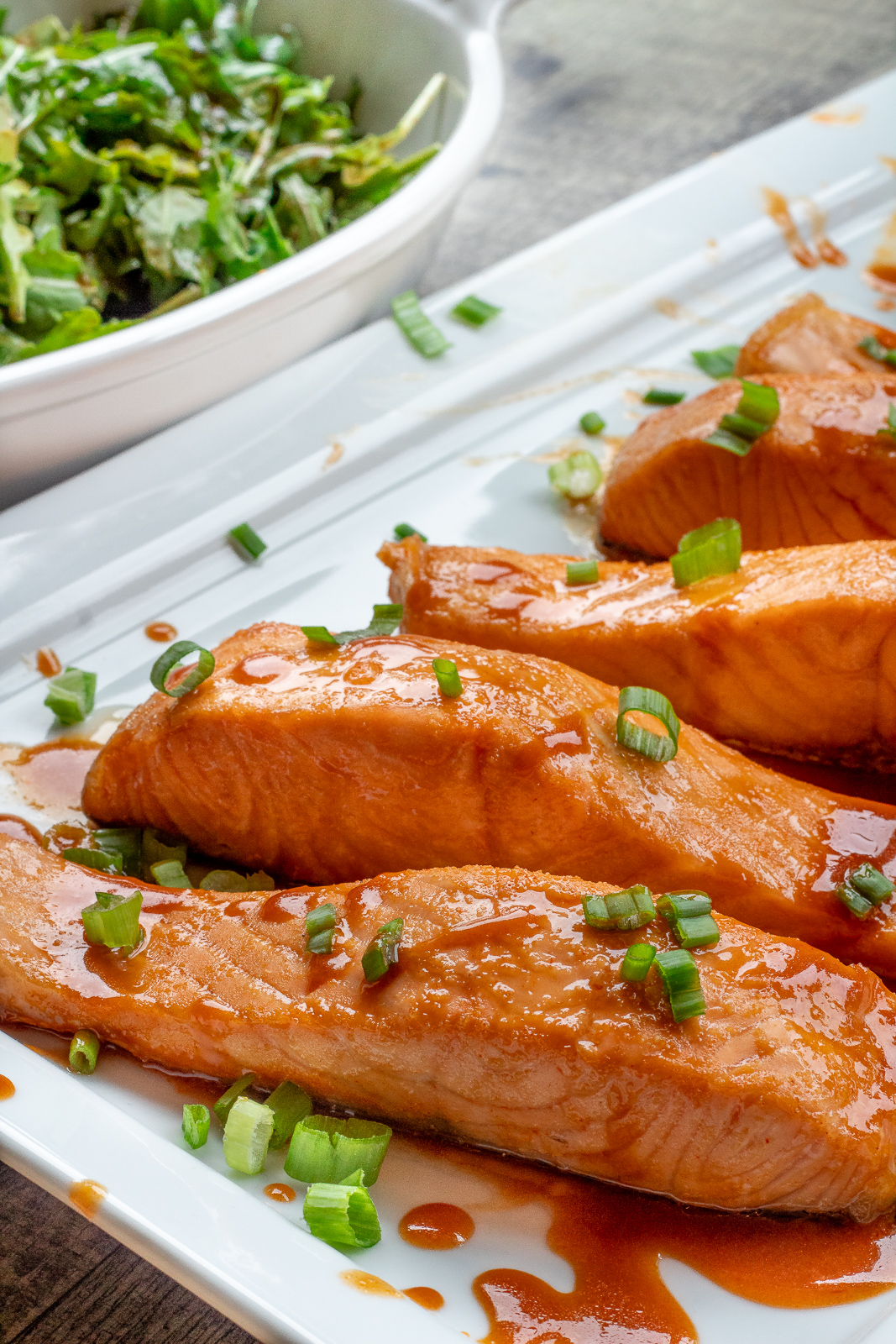 Spicy Maple Salmon with just 5 ingredients