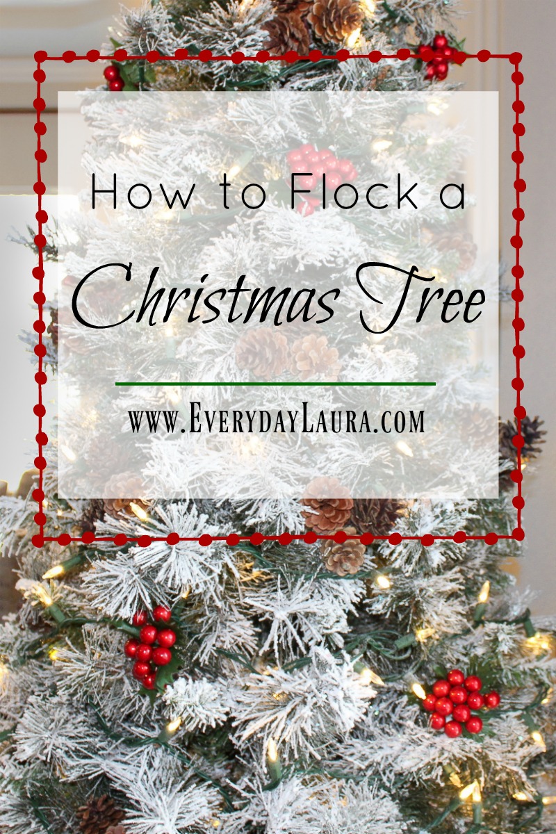 How to Flock a Christmas Tree