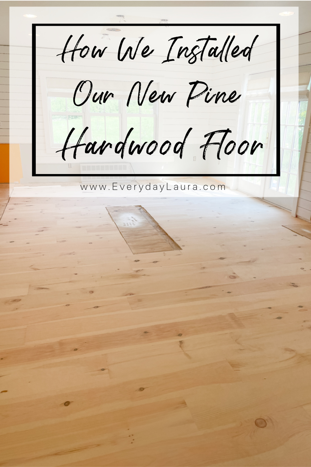 How to install a pine hardwood floor