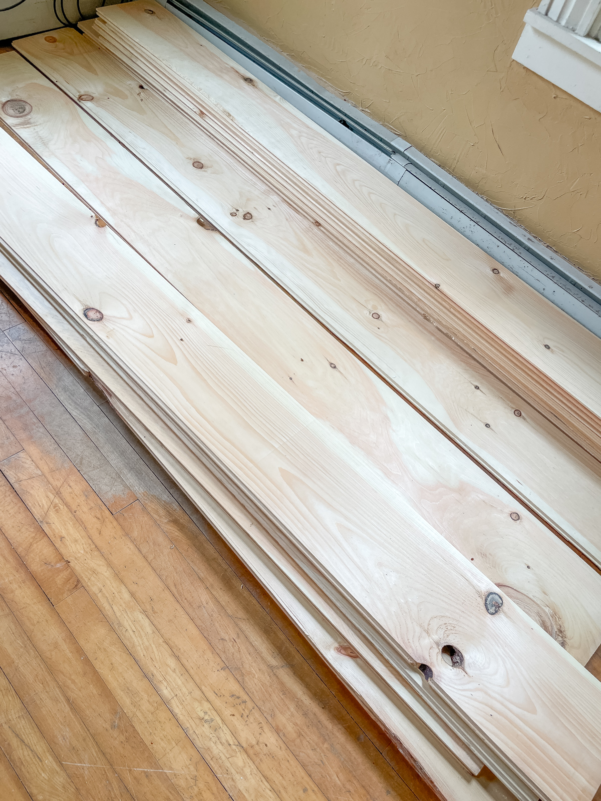 Lumbar Liquidators wide pine hardwood floor
