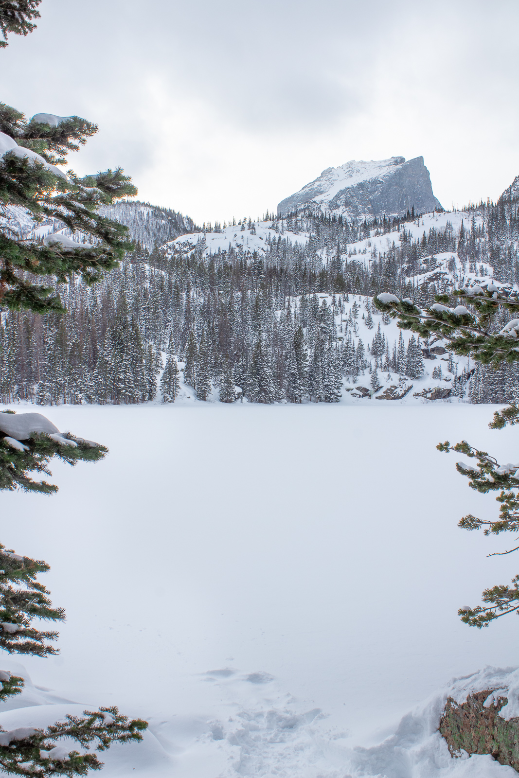 Bear Lake in the winter