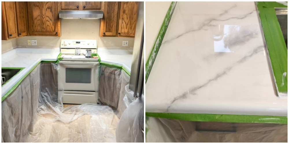 Giani Marble Countertop Paint Kit Review: DIY Marble Countertop - 2 Years  Later 