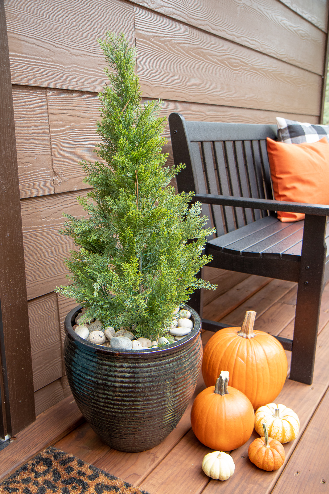 Faux outdoor trees