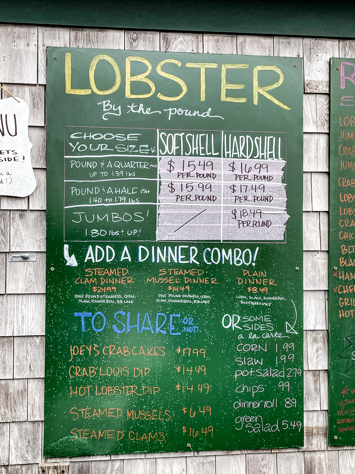 Things to eat in Bar Harbor Maine