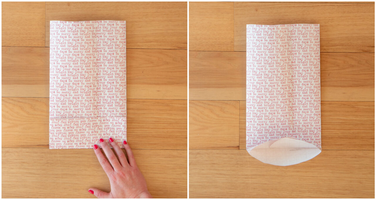 HOW TO MAKE A GIFT BAG OUT OF WRAPPING PAPER Everyday Laura
