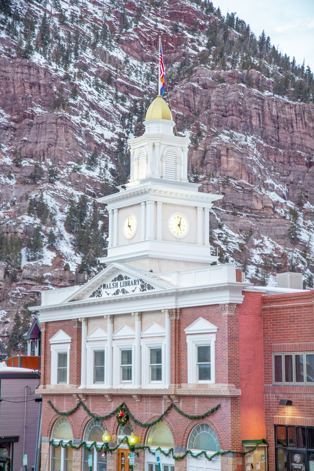Visiting Ouray Colorado in the winter