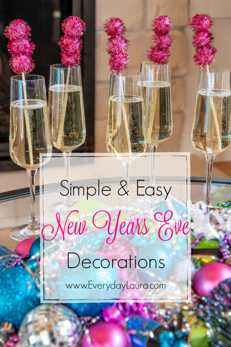 Easy to make New Year's Eve Decorations